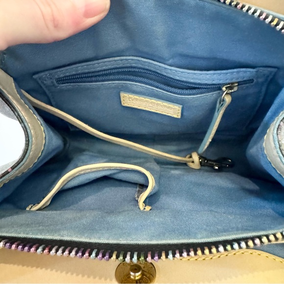 Vintage Y2K Dooney and Bourke mini monogram bag with matching coin pouch - Picture 12 of 16